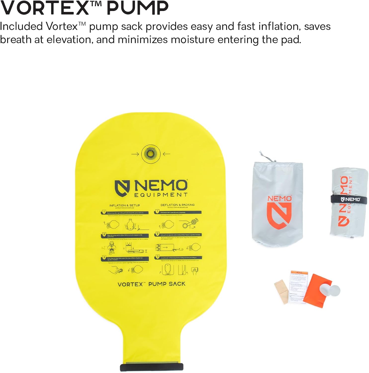 NEMO Equipment Tensor All-Season Ultralight Insulated Sleeping Pad - Regular Wide (72"x25") - Blade / Spicy Orange - Image 7